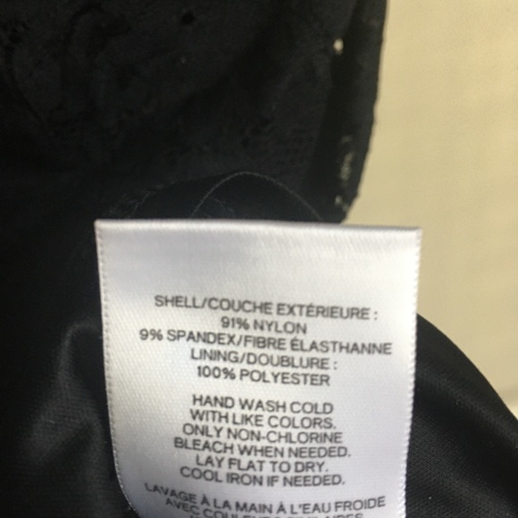 Express ruched dress lace overlay NWT - Picture 4 of 4